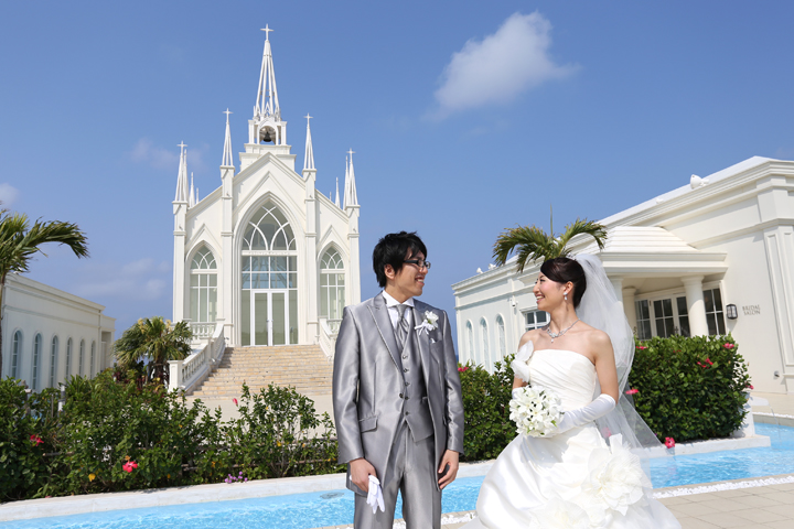 愛知県からお越しのカップルの結婚式