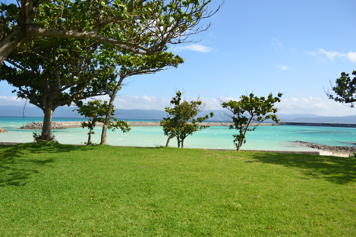 鳩間島の風景