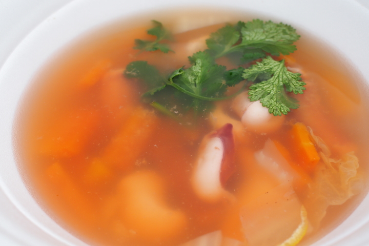 “腸休息（わたゆくい）スープ”