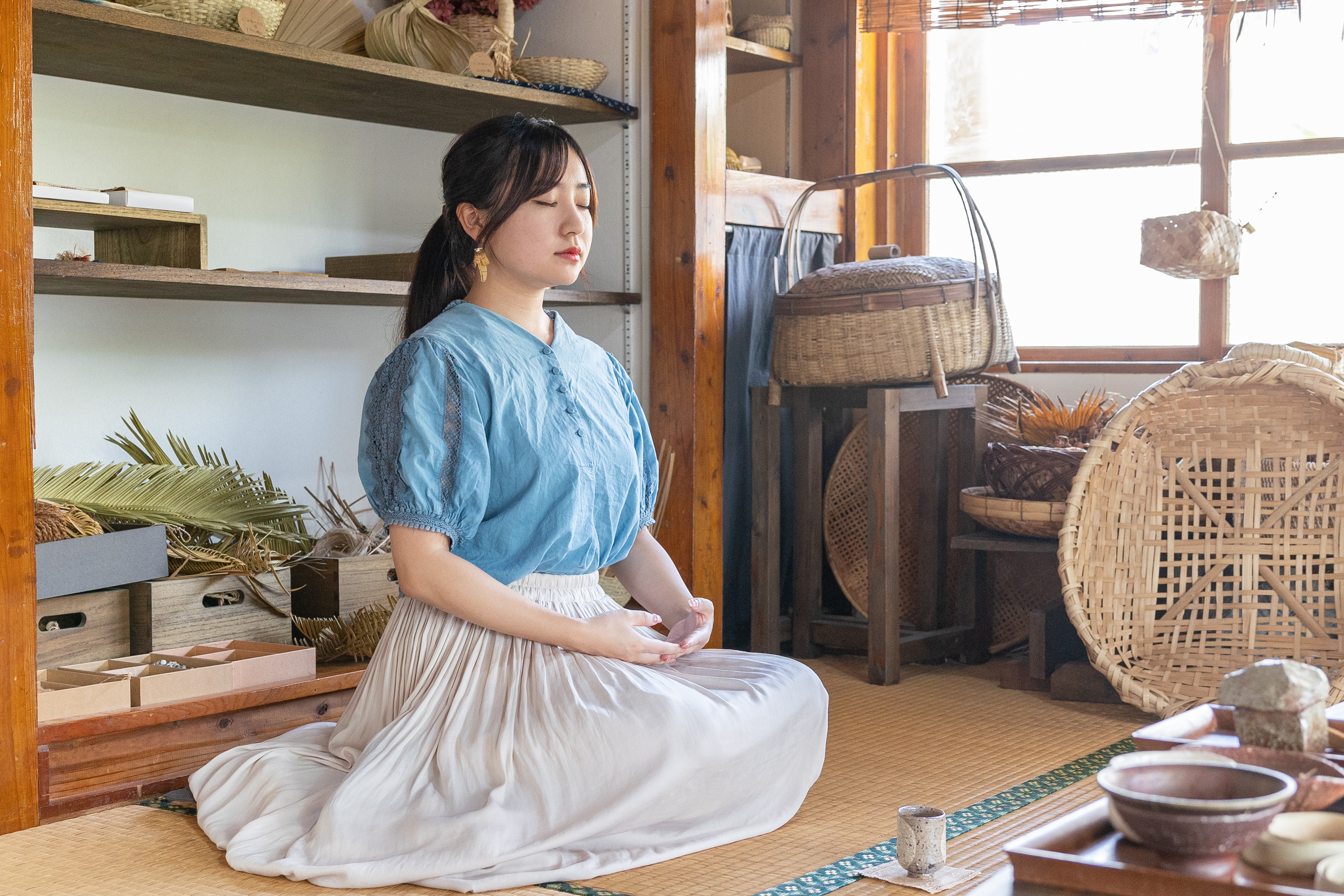 瀬底島の暮らしを学ぶ集落散策