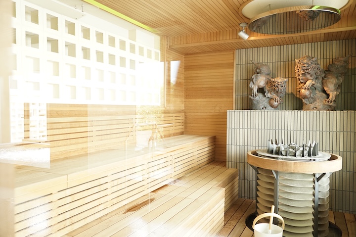 seven×seven石垣の「シーサーサウナ」