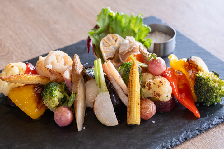 いろいろ野菜の盛り合わせ