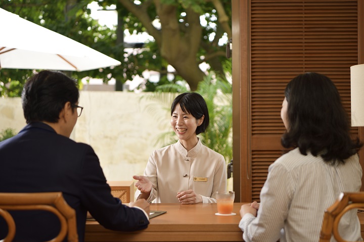 クラブサービスのチェックイン