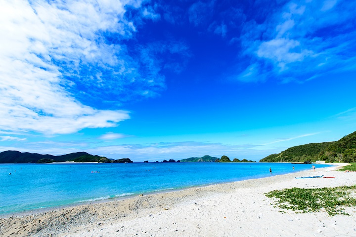 座間味島 阿真ビーチ