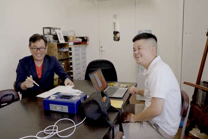 ひーぷーさんと首里のすけさん