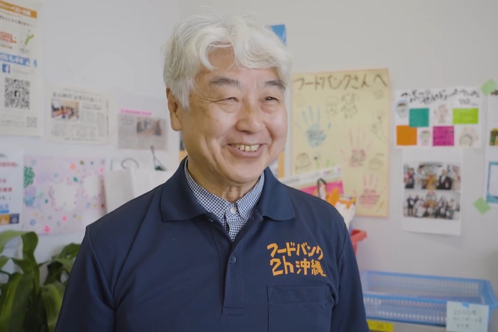 ボランティアとして参加している西川さん