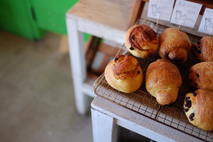 雑貨とカフェ「Roguii」のパン