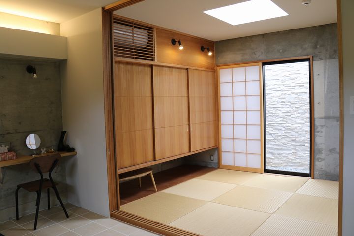 一軒貸し宿「Kafuwa Nanjyo（かふーわなんじょう）」の和室