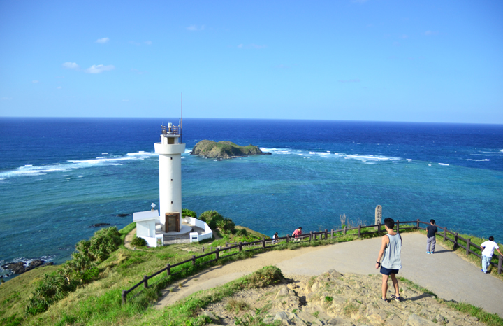 石垣島の最北端、平久保崎灯台